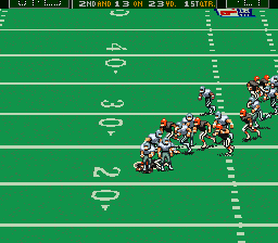 Capcom's MVP Football screenshot 5 for Super Nintendo